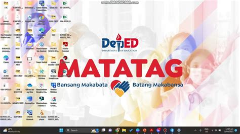 MATATAG Wallpaper sa mga DepEd.